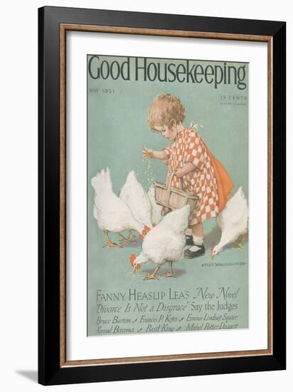 Good Housekeeping, May 1925-null-Framed Art Print