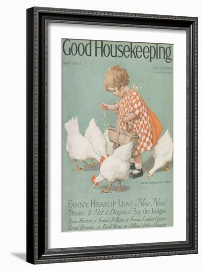 Good Housekeeping, May 1925-null-Framed Art Print