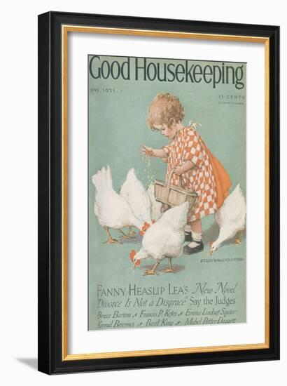 Good Housekeeping, May 1925--Framed Art Print