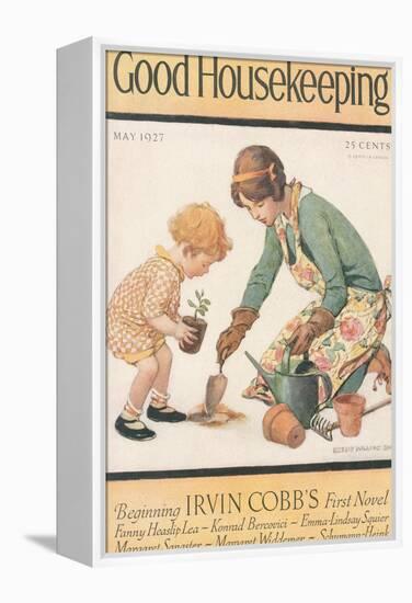 Good Housekeeping, May 1927-null-Framed Stretched Canvas