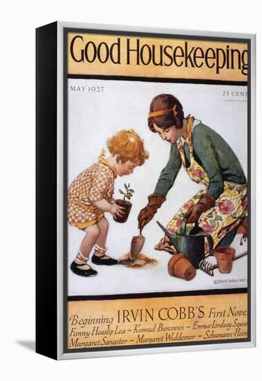 Good Housekeeping, May, 1927-null-Framed Stretched Canvas