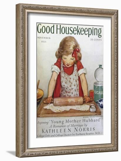 Good Housekeeping, November, 1931--Framed Art Print