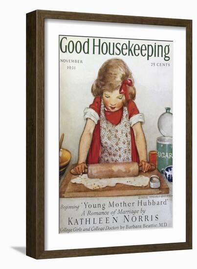 Good Housekeeping, November, 1931--Framed Art Print