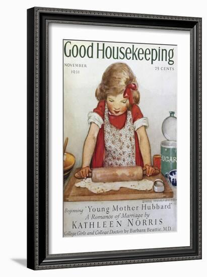 Good Housekeeping, November, 1931-null-Framed Art Print