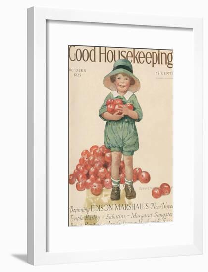 Good Housekeeping, October 1925-null-Framed Art Print