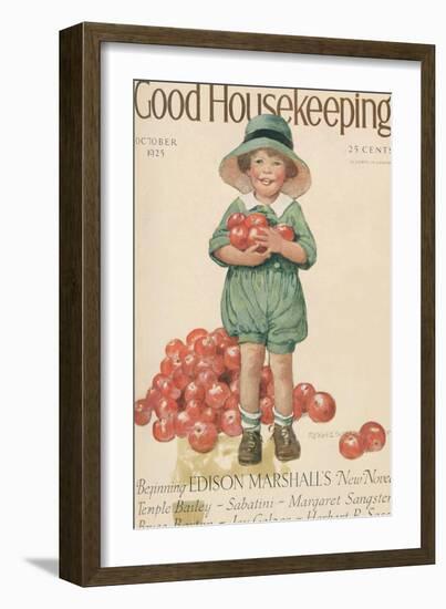 Good Housekeeping, October 1925--Framed Art Print