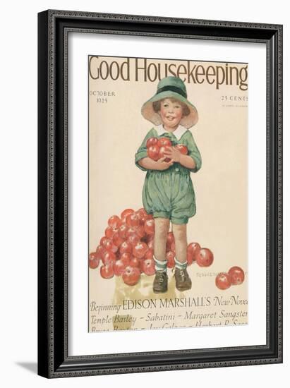 Good Housekeeping, October 1925-null-Framed Art Print