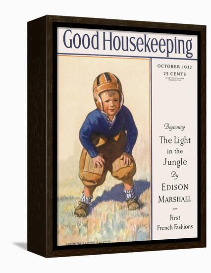 Good Housekeeping, October 1932-null-Framed Stretched Canvas