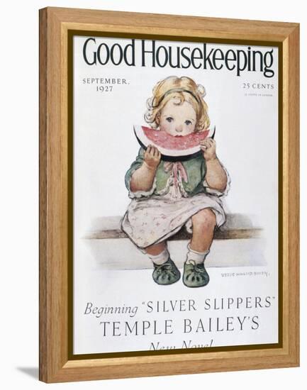 Good Housekeeping, September, 1927-null-Framed Stretched Canvas