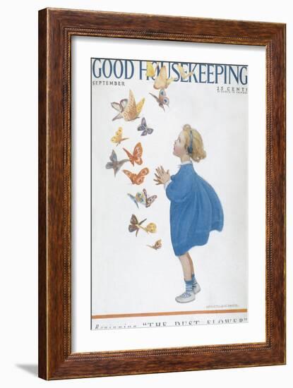 Good Housekeeping, September-null-Framed Premium Giclee Print