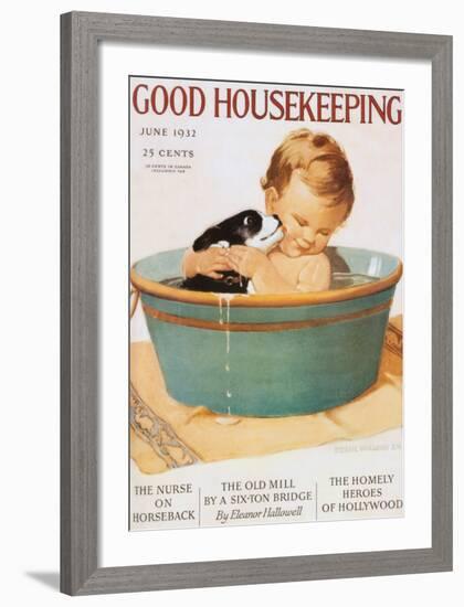 Good Housekeeping-null-Framed Art Print