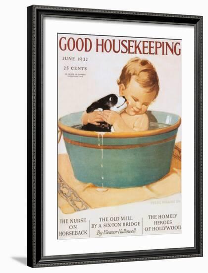 Good Housekeeping-null-Framed Art Print