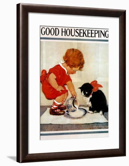 Good Houskeeping-null-Framed Art Print