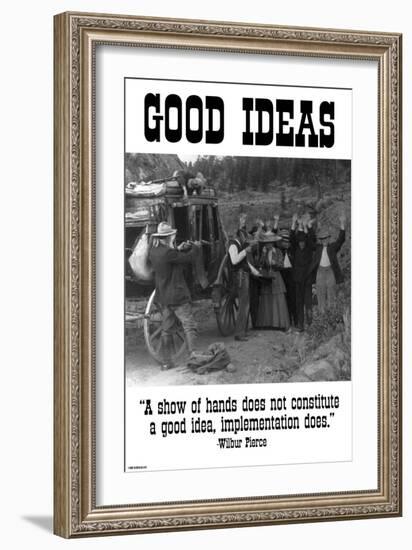 Good Ideas-Wilbur Pierce-Framed Art Print