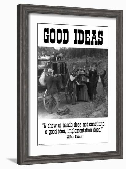 Good Ideas-Wilbur Pierce-Framed Art Print