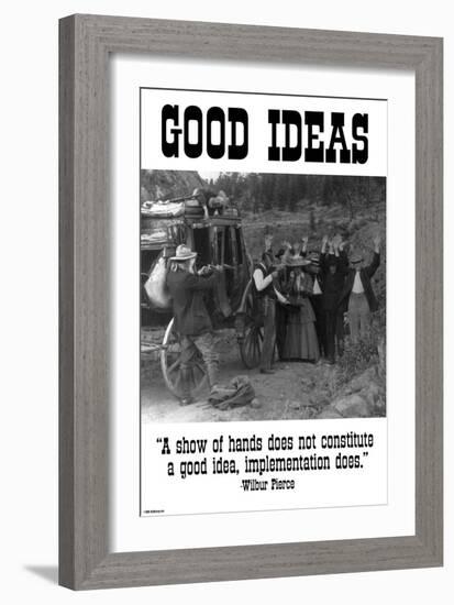 Good Ideas-Wilbur Pierce-Framed Art Print