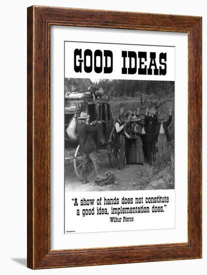 Good Ideas-Wilbur Pierce-Framed Art Print