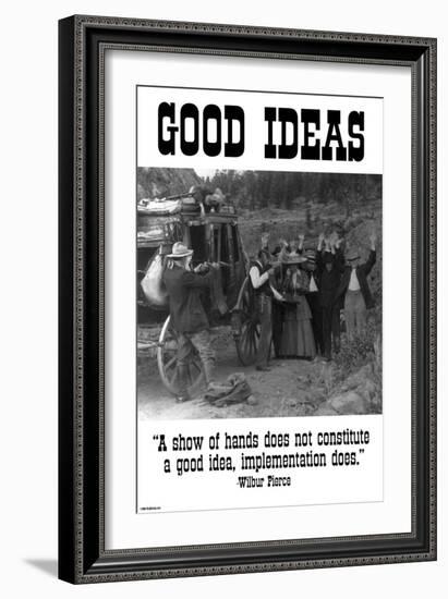 Good Ideas-Wilbur Pierce-Framed Art Print