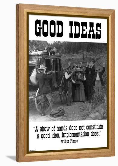 Good Ideas-Wilbur Pierce-Framed Stretched Canvas