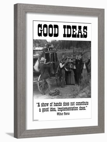 Good Ideas-Wilbur Pierce-Framed Art Print