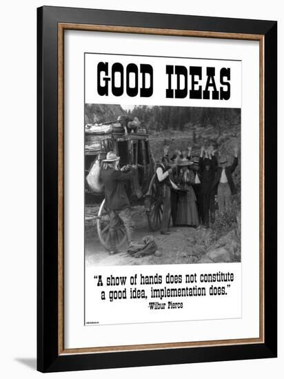 Good Ideas-Wilbur Pierce-Framed Art Print