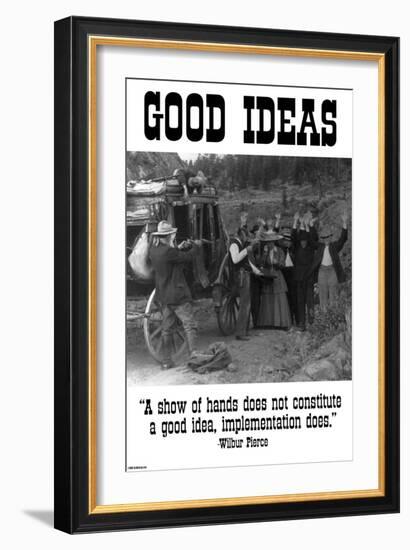 Good Ideas-Wilbur Pierce-Framed Art Print