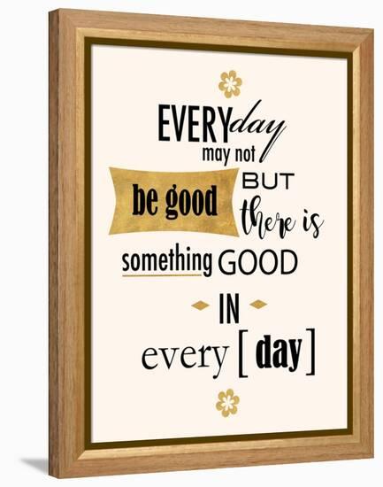 Good in Everyday-Anna Quach-Framed Stretched Canvas