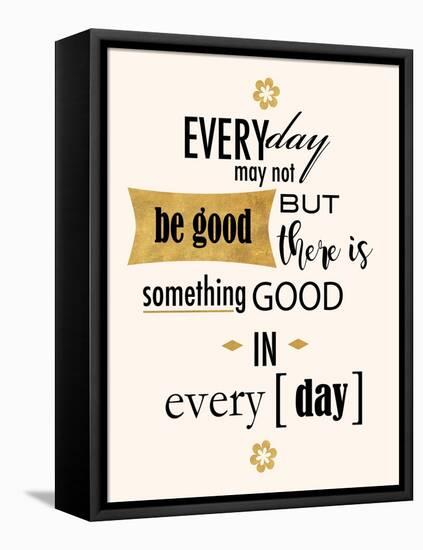 Good in Everyday-Anna Quach-Framed Stretched Canvas