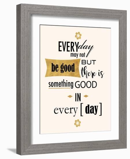 Good in Everyday-Anna Quach-Framed Art Print