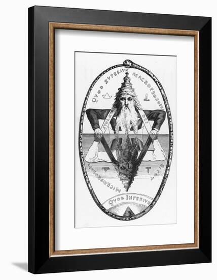 Good is the Mirror of Evil Evil is the Mirror of Good Neither Could Exist Without the Other-Eliphas Levi-Framed Photographic Print