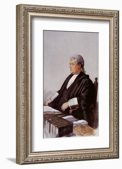 Good Judge-Spy (Leslie M^ Ward)-Framed Art Print