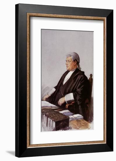 Good Judge-Spy (Leslie M^ Ward)-Framed Art Print