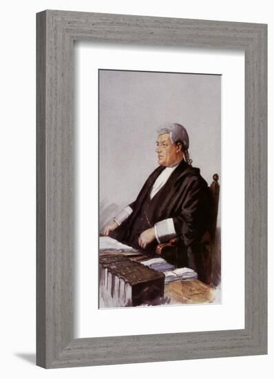 Good Judge-Spy (Leslie M^ Ward)-Framed Art Print