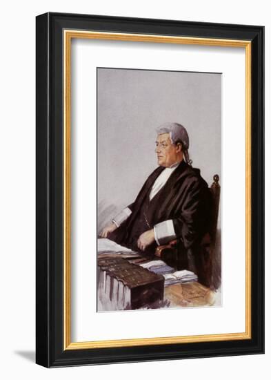 Good Judge-Spy (Leslie M^ Ward)-Framed Art Print