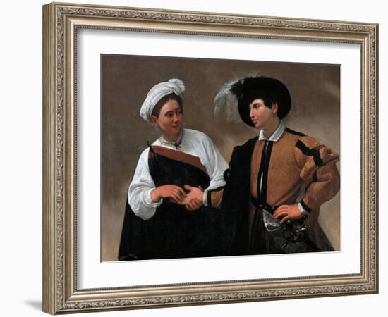 Good Luck, 1595-Caravaggio-Framed Giclee Print