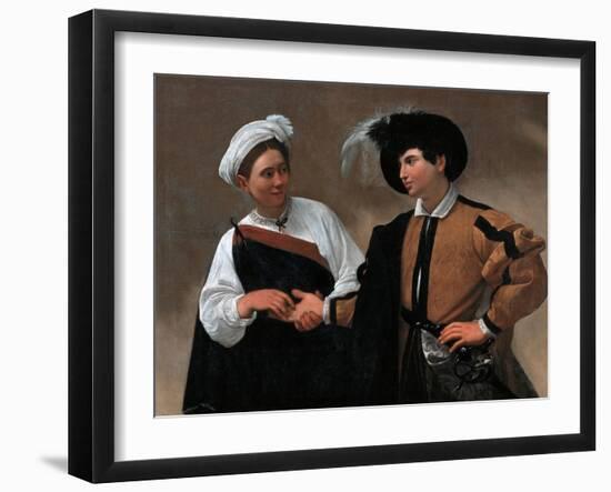 Good Luck, 1595-Caravaggio-Framed Giclee Print