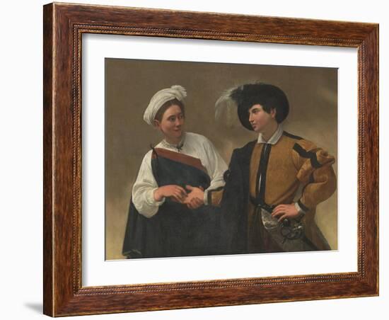 Good Luck-Caravaggio-Framed Art Print