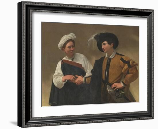 Good Luck-Caravaggio-Framed Art Print