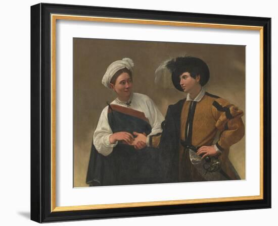 Good Luck-Caravaggio-Framed Art Print