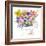 Good Mom Floral Bouquet-Kerstin Stock-Framed Art Print