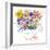 Good Mom Floral Bouquet-Kerstin Stock-Framed Art Print