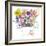 Good Mom Floral Bouquet-Kerstin Stock-Framed Art Print