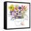 Good Mom Floral Bouquet-Kerstin Stock-Framed Stretched Canvas