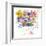 Good Mom Floral Bouquet-Kerstin Stock-Framed Art Print