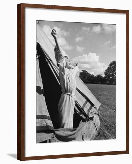 Good Morning Campers!-null-Framed Photographic Print