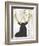 Good Morning Deer-null-Framed Giclee Print