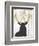 Good Morning Deer-null-Framed Giclee Print