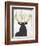 Good Morning Deer-null-Framed Giclee Print