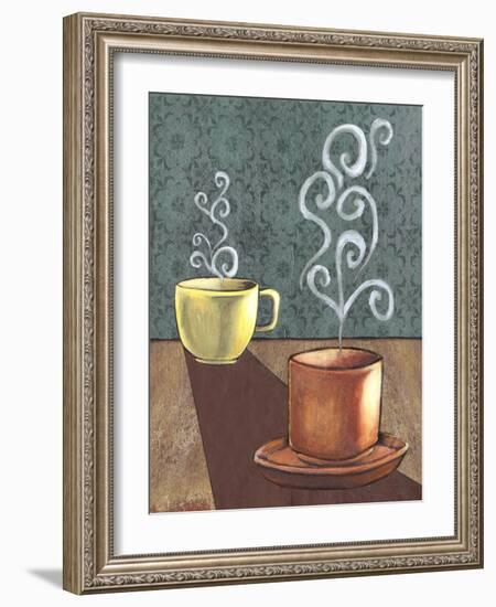 Good Morning Mugs II-Grace Popp-Framed Art Print