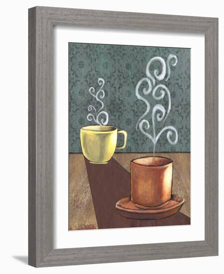 Good Morning Mugs II-Grace Popp-Framed Art Print